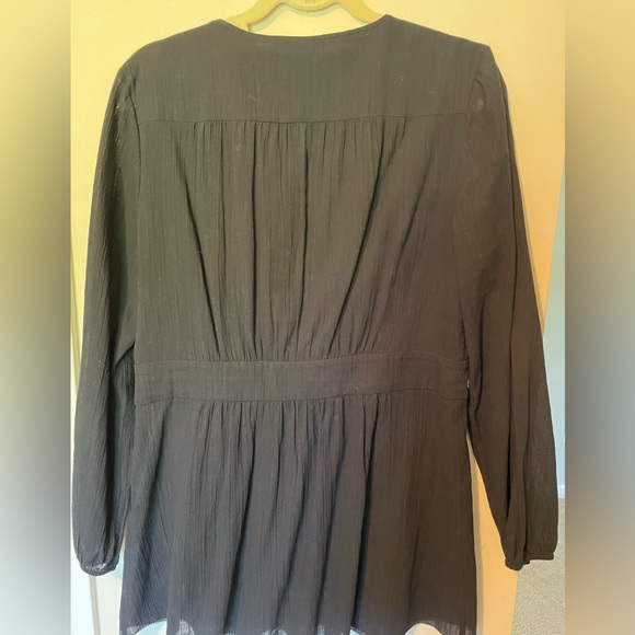 Tory Burch Embroidered top Size 10 - Picture 2 of 3